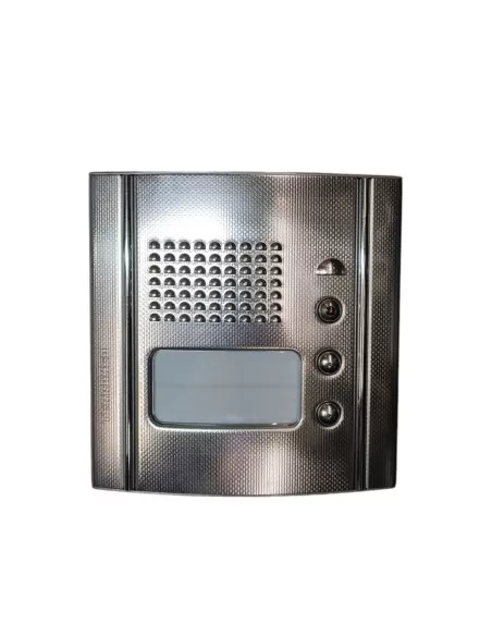 Bticino Sfera - Monobloque portero 2 botones totalmente acero 333124 terraneo